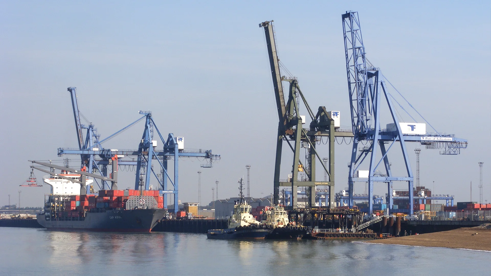 Container Haulage Felixstowe to Nottingham